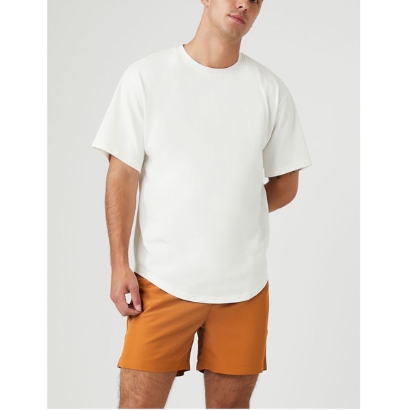 MENS DRAWSTRING SWIM TRUNKS SIZE MEDIUM - Picture 2 of 8